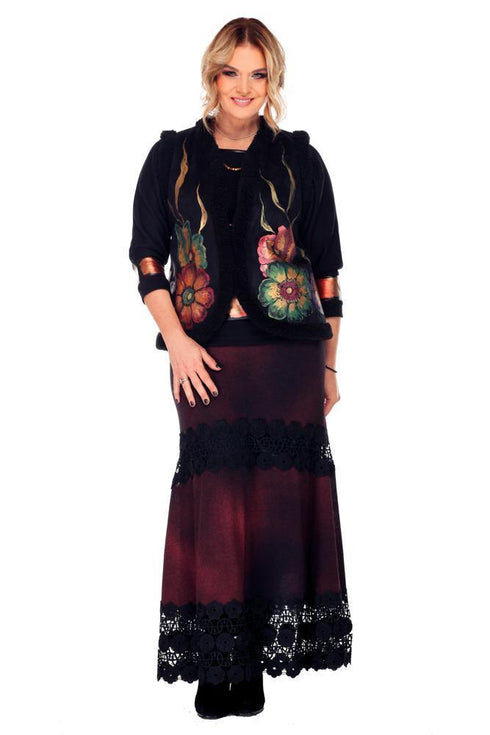 Vesta piele ecologica  Liza Panait Liza Panait Online Boutique